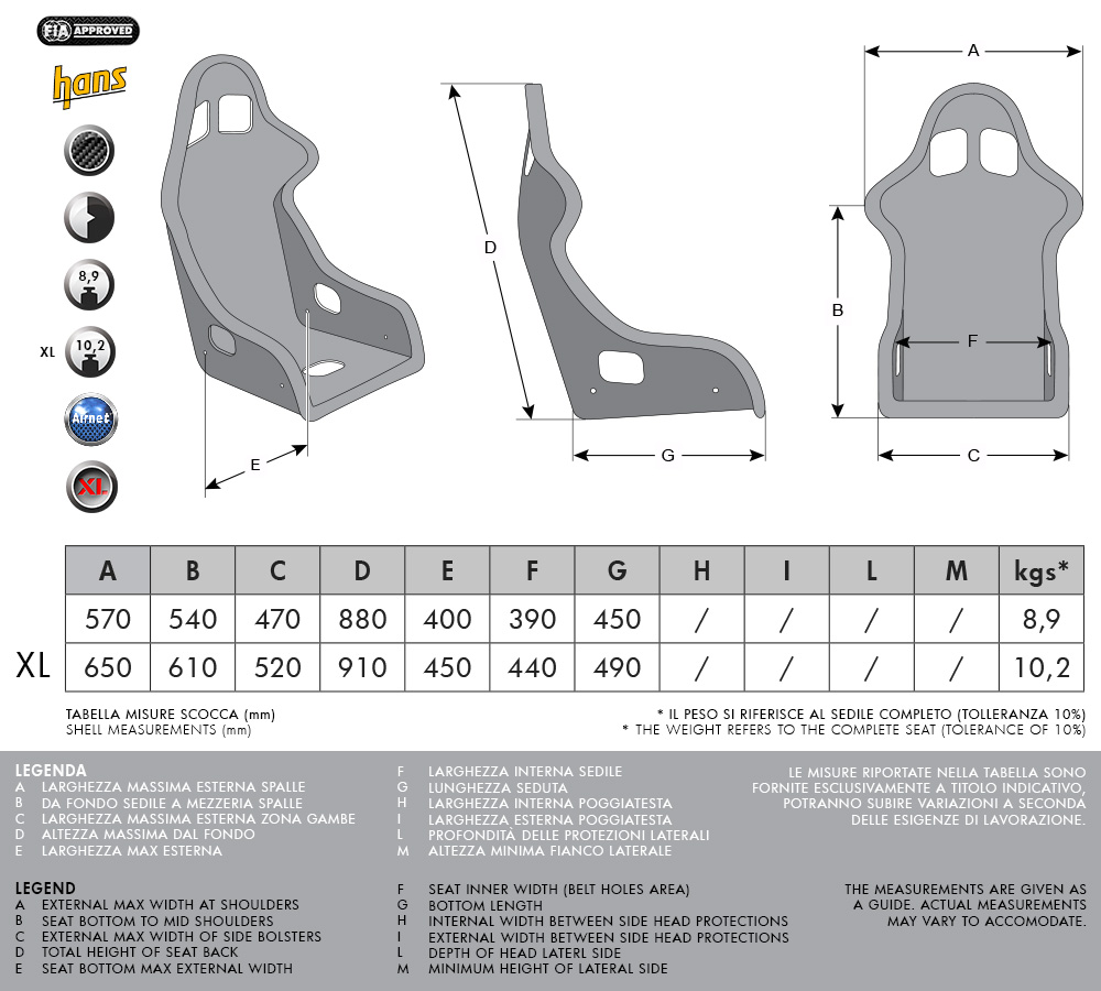 MOMO Super Cup Dimensions
