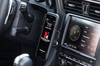 Rennline ExactFit phone mount Porsche 991