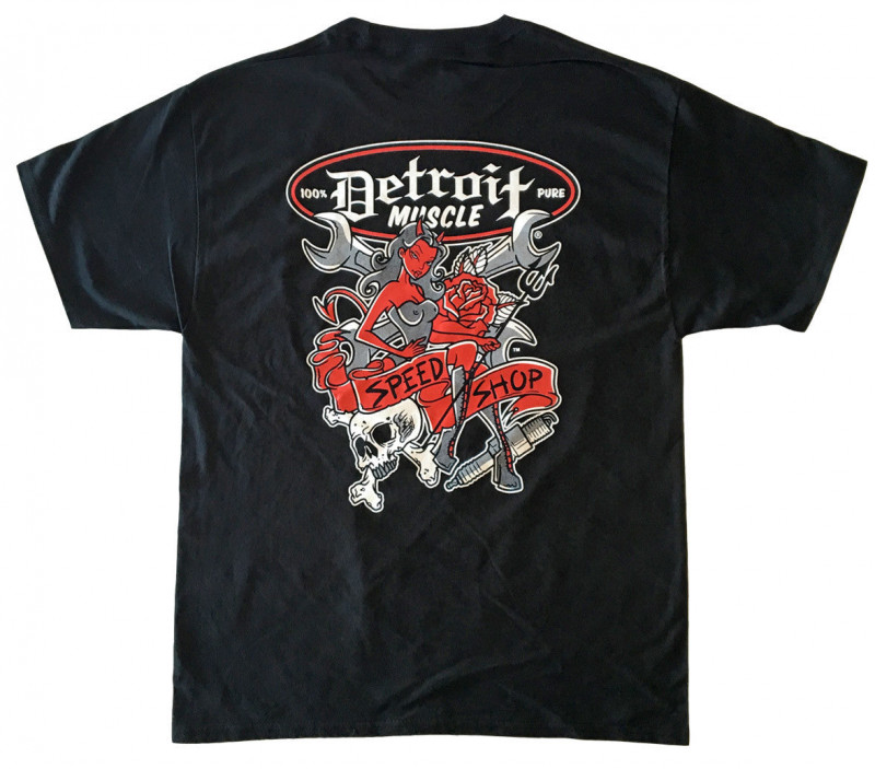 Detroit Muscle DTM-9002BK-S